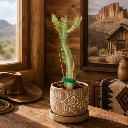 Variegated White Ghost Euphorbia plant