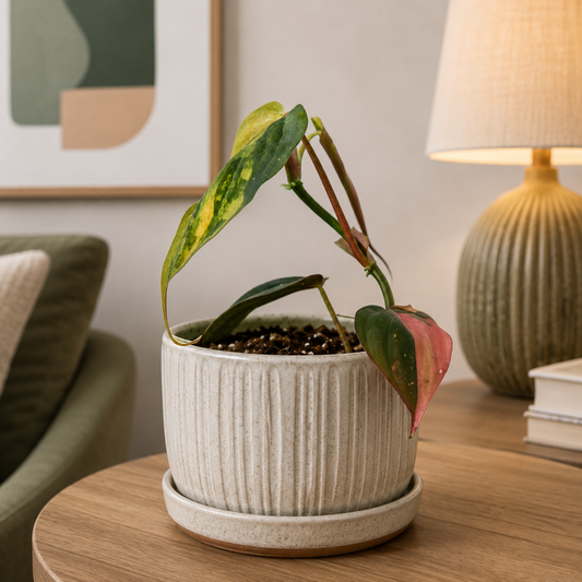 Variegated Philodendron pink/Aurea Mican plant